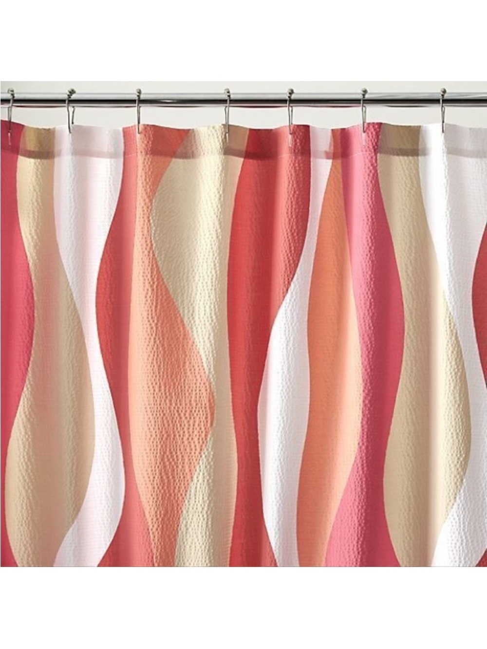 Crate & Barrel Italian Seersucker Curtain